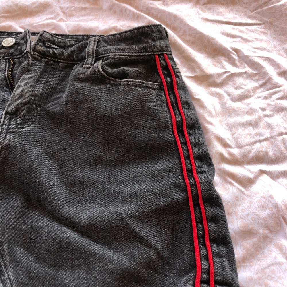 Black Pacsun Jean Skirt - Picture 2 of 3